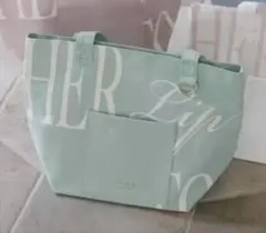 Herlipto Daily Logo Tote トートmint 名古屋 限定 - メルカリ