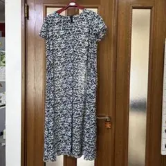 レリアン　花柄 半袖 ワンピースサイズ 9号