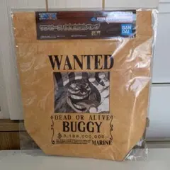 【新品】ワンピース手配書保冷バッグ バギー　BUGGY