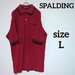 SPALDING スポルディング 半袖 ポロシャツ スポーツ ゴルフウェア