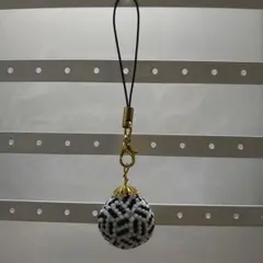 デリカビーズボールストラップ①