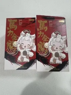 スカルパンダ　SHARP WISDOM 馬力全開 POPMART 2個セット