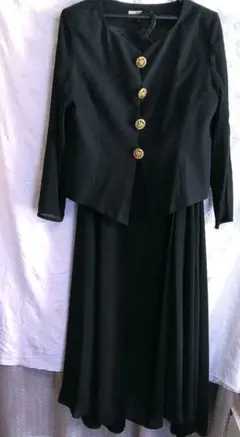 ブラックスーツセット 3点（ジャケット・スカート・パンツ）