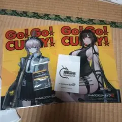 ドールズフロントライン2 ゴーゴーカレー コラボ クリアファイル