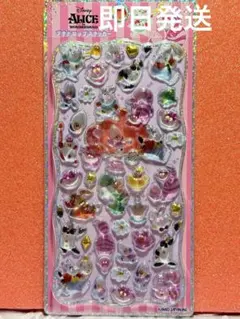 《正規品》不思議の国のアリス プチドロップステッカー
