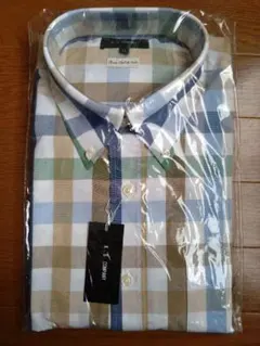 メンズシャツLLサイズ　長袖シャツ　チェック