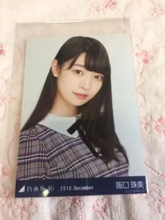 乃木坂46 2018.12月 ランダム生写真 22nd制服 阪口珠美 ヨリ