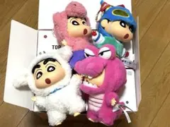 クレヨンしんちゃん TOPTOY ぬいぐるみ 4体セット