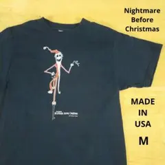 MADE IN USA　ナイトメアビフォアクリスマス　サンタジャックTシャツ