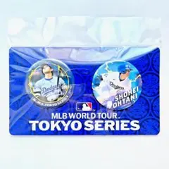 【新品未開封品】大谷翔平 MLB WORLD TOUR 東京シリーズ 缶バッジ
