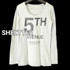 SHELTTER シェルター 長袖 Tシャツ ロンT 萌え袖 レア ヴィンテージ
