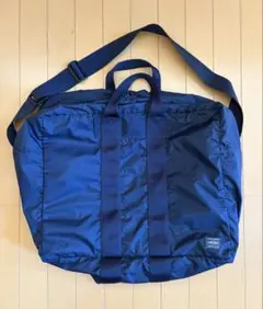 PORTER FLEX 2WAY DUFFLE BAG(S)中古NAVY