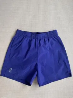 新品 On Running 5インチ ランニングショーツ メンズ M 爽やか青