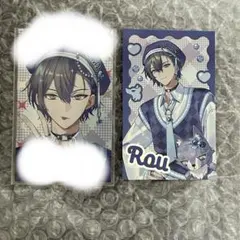 にじさんじ　小柳ロウ　ぎゃうるふ　チェキ風カード　レア　ノーマルセット　ぎゃう