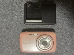 動作確認済み　LUMIX DMC-S1 ピンク コンデジ　デジカメ取説付