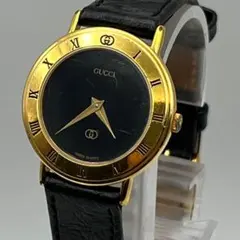 GUCCI クォーツ 腕時計 ゴールド×ブラック GG 4200M | Mercari
