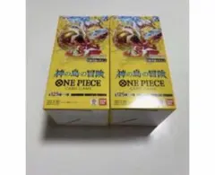 J*M様 テープ付き ワンピースカードゲーム 神の島の冒険 2BOX - メルカリ