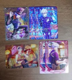 6枚セット シャニライ ビジュコレ Vol.5 うたプリ 黒崎蘭丸 SR