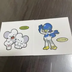 ポケモンデコキャラシール イッカネズミ ウェルカモ