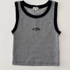 Billabong クロップドタンクトップ ボーダー Mのサムネイル
