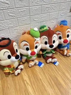 チップとデール ぬいぐるみ 2体セット ディズニー ディズニー 100周年