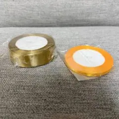 リボンテープ ゴールド　黄色　2色セット