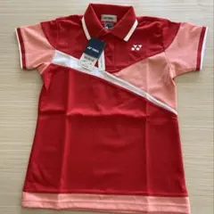 （新品）YONEX バドミントン ・テニスゲームシャツ レッド Sサイズのサムネイル