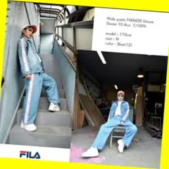 レア・美品☆FILA ジーンズ