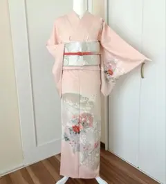 正絹訪問着　フルセット　4点　卒業式　入学式　宮参り　七五三