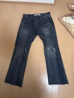 EDWIN XU デニム フレア ブーツカット y2k swag