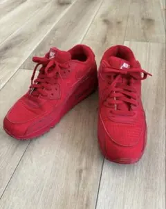 NIKE ナイキ AIRMAX90 ESSENTIAL レッド 24.5cm