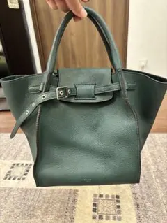 美品！フォクシー デイジーリン 高級革バッグ！グリーン - メルカリ