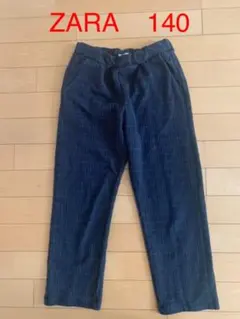 【お値下げ】ZARA チェックパンツ　140cm