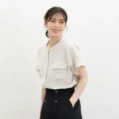 Honeys　ポケット付ブラウスのサムネイル