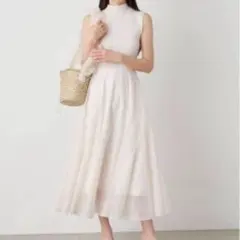 スナイデル ニットドッキング コットン ワンピース 0