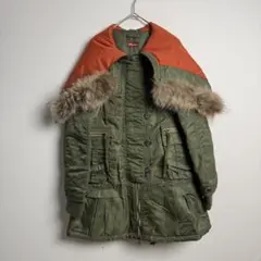 863 AVIREX N-2B Tape Pocket Coat Khaki