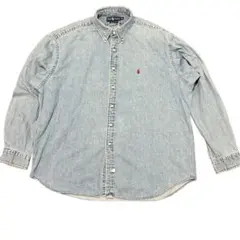 ポロ・ラルフローレンJEANS ライトブルー【Size:XXL】