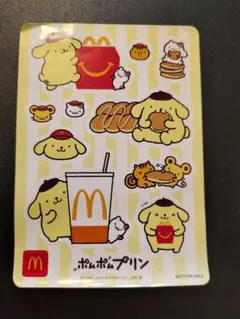ポムポムプリン マクドナルド ハッピーセット ステッカー