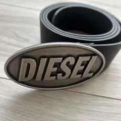 DIESEL ブラックベルト CM 85 オリジナルポーチ付き - メルカリ