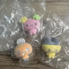 たまごっち カプセルフロッキーズ　まめっち　ふらわっち　めめっち