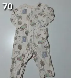 gelato pique　ロンパース　ピンク　家具柄