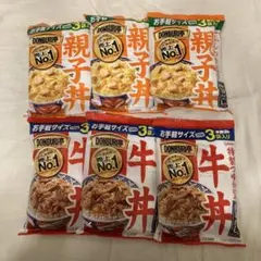 グリコ 牛丼と親子丼の合計18食セットのサムネイル