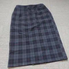 LOWRYS FARM レディース 膝丈 スカート チェック