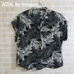 AZUL by moussy BOXY OPEN NECKED SHIRTのサムネイル