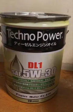 Techno Power DL1 5W-30 エンジンオイル 5缶 20L - メルカリ