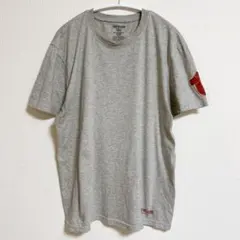 トゥルーレリジョン 半袖Tシャツ クルーネック 半袖 無地 L 灰 綿のサムネイル