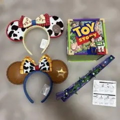 トイストーリー　カチューシャ　ポップコーンバケット　３点セット　即日発送