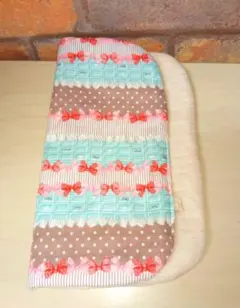 専用❤みかん＊ふわとろ❤８重ガーゼ❤ハンドタオル❤苺チョコレートりぼん♥ミント