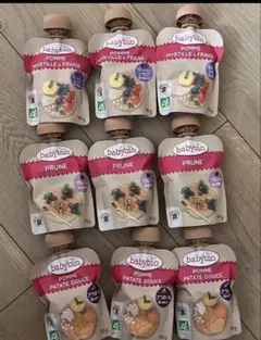 baby bio有機ベビーオートミール 9個　ベビービオ　離乳食　乳児食　有機のサムネイル