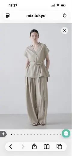 roughlow Raw Line Gilet(white) - メルカリ